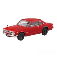 Aoshima A006472 1/32 Nissan Syline 2000 GT-R Custom Wheel Red Snap Kit A006475