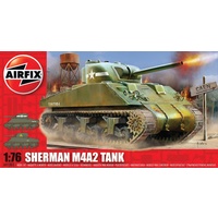 AIRFIX SHERMAN M4A2 TANK 1-76  01303