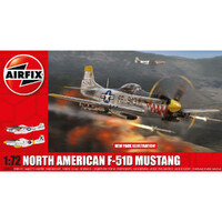 AIRFIX NORTH AMERICAN F-51D MUSTANG A02047A