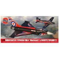 AIRFIX 1/72 EUROFIGHTER TYPHOON FGR.4 "BLACKJACK" AND SHORTS TUCANO T.1 - TWIN PACK A40003