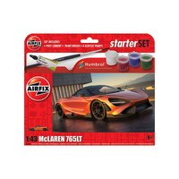 AIRFIX STARTER SET - MCLAREN 765 A55006