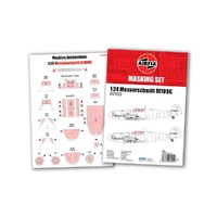 AIRFIX A17003 1/24 MESSERSCHMITT BF109G-5/G-7 - MASKING SET A65009