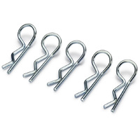 Absima Body Clips large/silver (10) AB2440014
