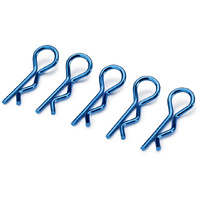 ###Absima Body Clips medium/blue (10)