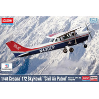Academy 1/48 Cessna® 172 Skyhawk® Civil Air Patrol Plastic Model Kit  ACA-12367