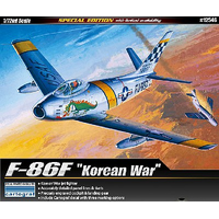 ACADEMY 12546 1/72 F-86F "KOREAN WAR" SABRE PLASTIC MODEL KIT
