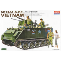Academy 1/35 M113A1 Vietnam Version Plastic Model Kit *Aus Decals* [13266]