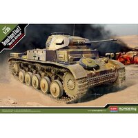 Academy 1/35 Panzer 2 Ausf. F, North Africa Plastic model kit [13535]