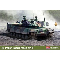 ACADEMY 1/35 POLISH LAND FORCES K2GF PLASTIC MODEL KIT ACA-13560