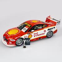 AUTHENTIC COLLECTABLES 1:18 SHELL V-POWER RACING TEAM #17 FORD MUSTANG GT SUPERCAR