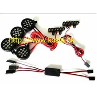 Black Head Light Set