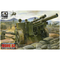 AFV Club 1/35 105mm Howitzer M101A1 & Carriage M2A2 Plastic Model Kit [AF35191]