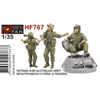 AFV Club 1/35 Australian Infantry & M113 crew Vietnam War Era-2 figures Plastic Model Kit