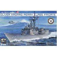 AFV Club 1/700 US Navy Oliver Hazard Perry Class Frigate Plastic Model Kit AFV-SE70006