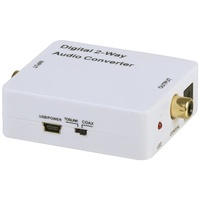 Coaxial/TOSLINK to TOSLINK/Coaxial Digital Audio Converter