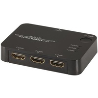 3 Input HDMI Switcher with Remote Control