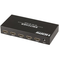 4 Input HDMI Switcher with Digital & Analogue Audio Splitter
