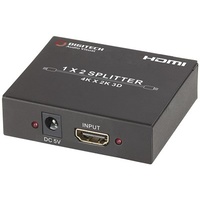 2 Port HDMI Splitter with UHD 4K  Support AM-AC1710