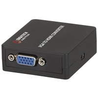 VGA and R/L Audio to HDMI Scaler Converter