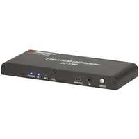 3 Way HDMI 2.0 Switcher with Remote