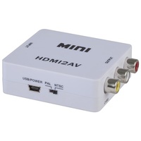 HDMI to RCA Converter with USB Power Supply