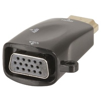 HDMI to VGA Converter with Audio AC1784Convert your HDMI output to VGA and stereo audio outputs.
