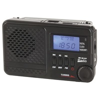 AM/FM/SW Rechargeable Radio with MP3