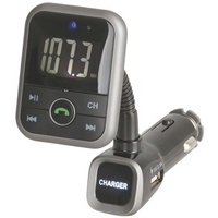 Bluetooth Handsfree with FM Transmitter and 2.1A USB Charger