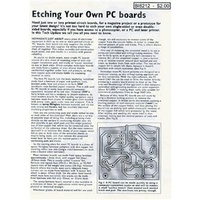 Etch Your Own PC Boards Booklet