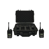 5W UHF CB Radio Tradies Pack IP67 DC1069Ultra high powered UHF transmission from a compact handheld unit. • 1W/5W power selection • CTCSS • VOX • larg