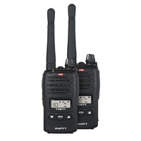 GME 2W UHF Transceiver TX677TP Twin Pack DC9049Compact and lightweight, featuring a flexible detachable antenna.