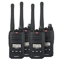 GME 2W UHF Transceiver TX677QP Quad Pack DC9050Compact and lightweight, featuring a flexible detachable antenna.