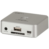 Analogue Audio to Digital MP3 Converter   GE4103Simply install your SD card or USB flash drive, and you’re ready to go!