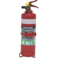 1kg Fire Extinguisher 1A:10B:E - Metal Bracket GG2344Versatile class 1A:10B:E fire extinguisher• Suitable for domestic or vehicular usage• Contains 1k