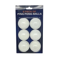 Pack of 6 Table Tennis Balls