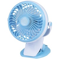 Mini Rechargeable Fan with Clamp Mount