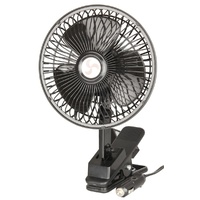 Oscillating Fan with Clamp 6 Inch GH1400 Extra air circulation in your car or truck!