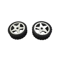 Pack of 2 Front Tyres for GT3786 Buggy