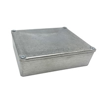 Economy Die-cast Aluminum Boxes - 119 x 93.5 x 34mm