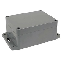 Dark Grey Enclosure with Mounting Flange - 115(W) x 90(D) x 55(H)mm