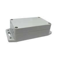 IP65 Sealed Polycarbonate Enclosures - Light Grey with Mounting Flange - 115(W) x 65(D) x 40(H)mm