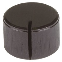 22mm Black Anodised Knob