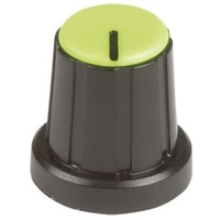 Green Push On Style Knob