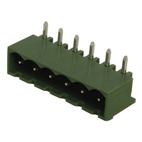 6 Pole PC Mount Pluggable Header - 5.08mm - Horizontal