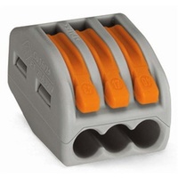 3 Way WAGO Splice Terminal Block