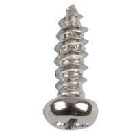 No.4 x 6mm Steel Self Tapping Screws - Pk.25