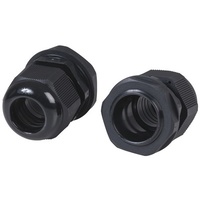 13-18mm DIA IP68 Waterproof Cable Glands - Pk.2