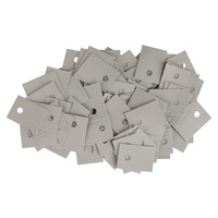TO-220 Silicon Rubber Transistor Insulator - Pk.100
