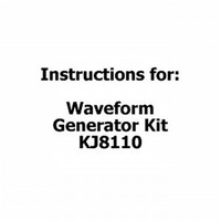 Instructions for Waveform Generator Kit - KJ8110