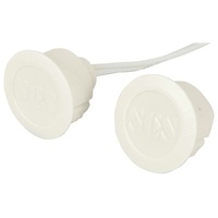 Flush Mount Reed Switch Set for Metal Frames - Toothed Version